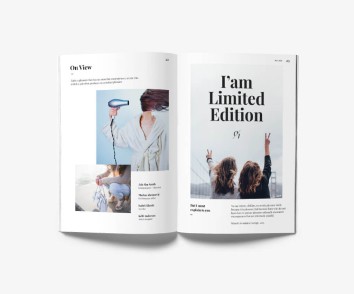 Раскрытый журнал